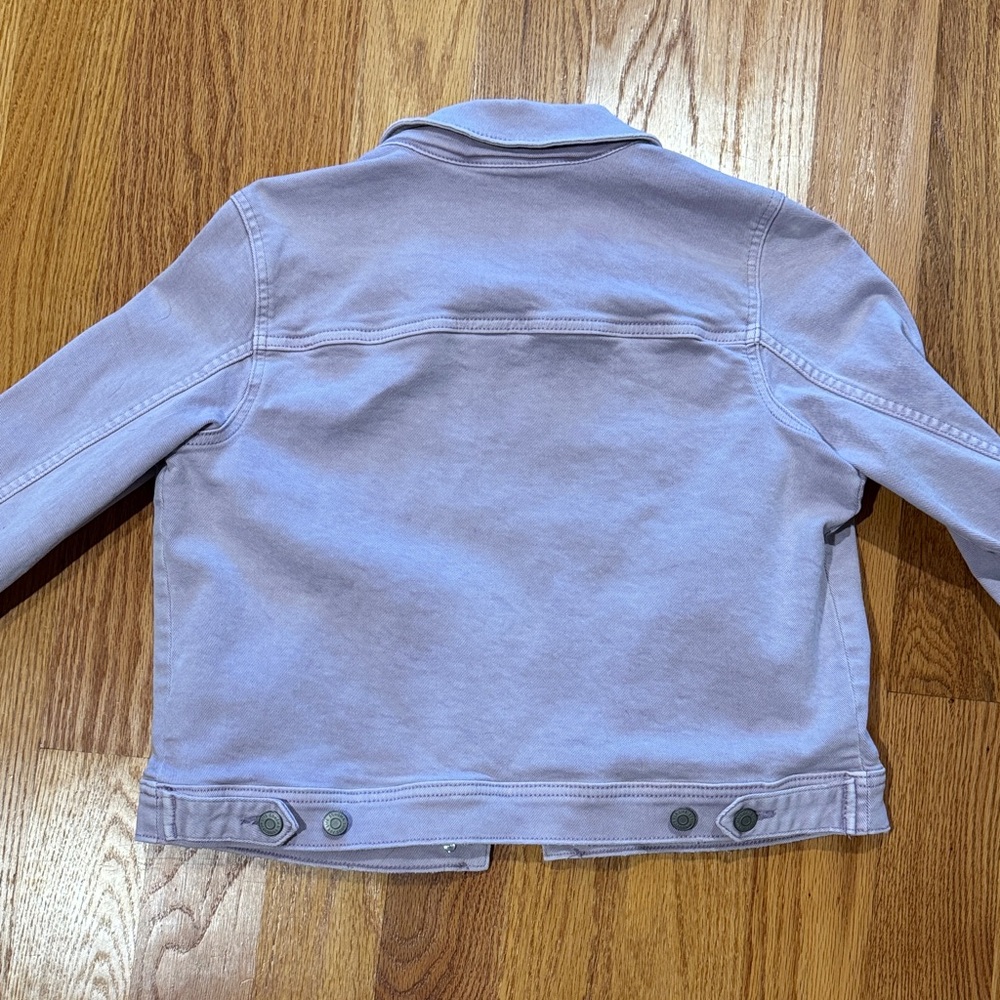 Like New! Lavender Denim Jacket - Picture 7 of 11